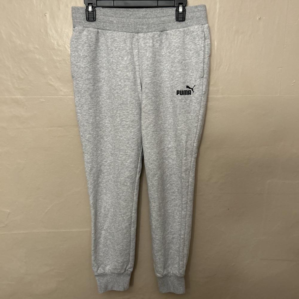 Puma Medium Light Gray Jogger‎ Pants
